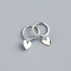 Silver Heart Tassel Earrings Charm Women Gold Plated Smiple Jewelry Prevent Allergy Party Accessories Gifts - Image 8