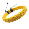 Unisex Rope Hand-woven Bracelet Surfer Multi-color Cuff Adjustable Simple Leather Bangle Jewelry Gifts - Image 8