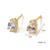 Sparkling Teardrop Cubic Zirconia Necklace Earrings Set For Women Elegant Bridal Wedding Party Jewelry Accessories - Image 6