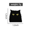 Cute Black Cat Enamel Pin Cartoon Cool Kitten Animal Brooch Metal Badge for Jewelry Clothes Jackets Deco Gifts for Cats' Lovers - Image 5