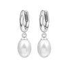 Silver Earrings Pearl Bead Earrings For Women Birthday Gift Silver Jewelry Gift Earrings - Image 7