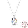 Necklace Silver Butterfly Love Heart Bear Classic Simple Adjustable Necklace For Women Girl Jewelry Gifts - Image 8