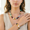 Acrylic Beads Necklace For Women Temperament Irregular Acrylic Geometrics Necklace Vacation Party Accessory Jewelry - Image 2