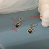Black Hanging Long Earrings for Women Triangle Square Statement Drop Earrings Boucle Oreille Jewelry - Image 11