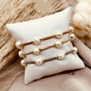 Handmade Braided Rope Bracelet for Women and Men Vintage Jewelry Freshwater Pearl Gift - Image 3