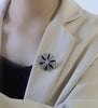 Christmas Blue Rhinestone Snowflake Brooches for Women Lapel Pins Multi-color Available Casual Party Accessories Gifts - Image 5