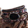 Multi-Strand Beaded Wrap Bracelet in Mixed Colors - Image 9