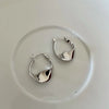 Zinc Alloy Drop Hoop Earrings in Gold-Tone and Silver-Tone Styles - Image 9
