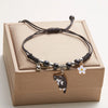 Cartoon Enamel Animal Cat Flower Bracelet for Women Men Charm Pet Pendant Strap Rope Bracelets Handmade Friendship Jewelry - Image 7