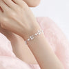 Silver Bracelets Lucky Bead Bracelets Woman Multi-layer Charm Bracelet Elegant Party Jewelry Gifts - Image 4