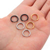 Stainless Steel Mini Hoop Earrings in Multiple Sizes and Finishes - Image 12