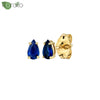 Silver Needle Colorful Gemstone Earrings for Women Water Drop Pendant Stud Earrings Wedding Jewelry Gifts - Image 44