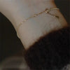 Silver Plated Gold Bracelets Beads Link Chain Adjustable Bracelet For Women Jewelry - Image 3
