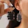 Transparent Acrylic I ok,I Just Work Here Letter Dangle Earrings for Women Niche Design Earring Party Jewelry Gifts - Image 2