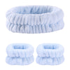 2pcs One Pair Wash Face and Wrist Band Absorb Water Sweat Wiping Bracelet Hairband Moisture Proof Sleeve Wrist Guard - Image 18