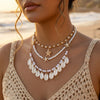 3pcs/set Bohemian Pearl Starfish Pendant Necklace for Women Irregular Blue Stone Beads Link Chain Beach Party Jewelry - Image 15