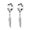 2pcs Stainless Steel Non Pierced Clip On Earrings for Men Women Magnetic Stud Earrings Punk Dangle Huggie Hoop Earrings Set - Image 36