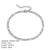 Stainless Steel Snake Chain Anklet for Women Summer Beach Gold Color Anklets Jewelry - Image 9