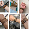 Vintage Bohemian Style Jewelery Multilayer Wrap Leather Bracelet For Men And Women Embossing Letter Bracelets - Image 6