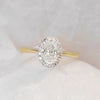 Women Wedding Rings Two Tone Crystal AA Cubic Zirconia Engagement Anniversary Party Elegant Female Jewelry - Image 4