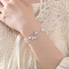Silver Lucky Bead Bracelets Woman Elegant Multi-layer Adjustable Ball Bracelet Party Jewelry Gifts - Image 2