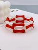3pcs Acrylic Beaded Elastic Bracelet with Colorful Bamboos for Women's Daily Wear bracelet for women - Image 21