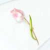 Enamel Tulip Brooches for Women Plant Pins Friends Party Gifts Banquet Jewellery Accessories - Image 3