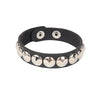Gothic Skeleton Skull Punk Rivet Bracelet Retro Couple Bangle PU Leather Bracelet Jewelry Gift - Image 7