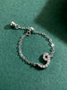 Silver Simplicity 26 Letters Zircon Ring For Women Engagement Wedding Jewelry - Image 5