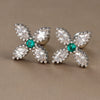 Tiny Green Crystal Stainless Steel Cartilage Stud Earrings 2 Pieces - Image 11