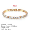 Dazzling Tennis Bracelet For Women Men 4/5mm Shiny Zircon Iced Out Chain Crystal Couple Men's Women's Bracelet Jewelry - Image 7