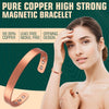 Minimalist Design Magnetic Copper Bracelet Cuff Elegant Copper Bangle Bracelets for Men Women Jewelry Gifts - Image 6