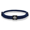 Handmade Navy Blue Braided Rope Bracelet Stainless Steel The Tree of Life Square Bracelets for Men Women Couple Jewelry - Image 6