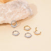 1Pc Titanium Nose Hoop Daith Earring Conch Helix Septum Piercing Clicker Segment Helix Rook Ear Piercings Women Body Jewelry 16G - Image 57