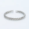 Open Stainless Steel Man Cuff Bracelet Women Hand Jewelry Valentines Day Gift - Image 3