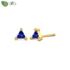 Silver Needle Colorful Gemstone Earrings for Women Water Drop Pendant Stud Earrings Wedding Jewelry Gifts - Image 22