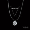 Transparent Fishline Women's Chokers Crystal Ball Pendants Shiny Wedding Neck Jewelry Neck Accessories Collar - Image 2