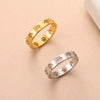 Cute Cat Dog Paw Rings for Women Stainless Steel Gold Color Animal Pet Footprint Ring Jewelry Valentine Gift - Image 1