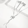 Stainless Steel Necklace French Atmosphere Delicate Bow Tassel Collar Chain For Women Jewelry Daily Match Birthday Gift - Image 7