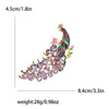 Fully Rhinestone Peacock Bird Brooch and Elegant Coat Pin Jewelry Accessories and Gifts - Image 11