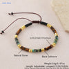 4mm Stone Bracelet Double Layer Woven Agate Imperial Stones Adjustable Bracelets Couple Jewelry Gift - Image 16