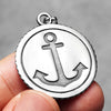Compass Anchor Stainless Steel Jewelry Simple Men Necklaces With Pendant For Male Women Punk Hip Hop Accessories Gifts - Image 5