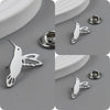 gold-plated stainless steel brooch: cute hummingbird design, lapel pin, gift for friends - Image 9