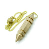 Pendule for Brass Metal Pendulum Divination Necklace Pendant Hexagonal Bullet Women Men - Image 6