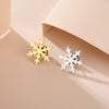 Stainless Steel Multi-Style Snowflake Lapel Pin Set Winter Themed Brooches Versatile Christmas Accessory Gift for Women - Image 3