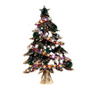 Christmas series brooch festive tree coat accessory gift watercolor pin - Image 2