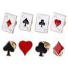 4 Pack Collar Pins Card Brooches Versatile Accessories Lapels Pin Suit Brooch Gift for Men and Women - Image 1