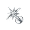 1Pc Titanium Cz Crystal Ear Cartilage Tragus Helix Daith Piercing Internal Thread Lip Stud Labret Piercing Body Jewelry 16G - Image 35