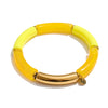 Resin Acrylic Tubular Candy Multicolored Bracelet Bangle Stainless Steel Spring Summer Handmade Wrist Jewelry - Image 9