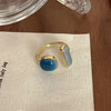 Vintage Personality Geometric Shape Simple Love Heart Rings for Women Unique Design Adjustable Open Mouth Rings Jewelry Gifts - Image 11